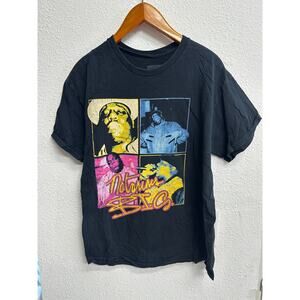 Notorious B.I.G. Black T Shirt Sz LG Unisex Rap Biggie Smalls